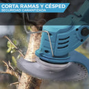 CORTA CESPED INALAMBRICA 2 BATERIAS 98V