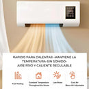 DualHeat Comfort | Calefactor y ventilador portátil.