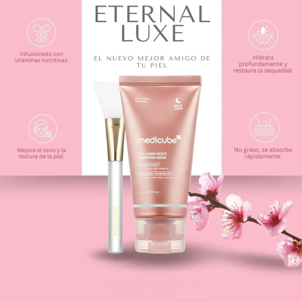 Eternal Luxe Collagen Mask Medicube™ Despierta con una piel renovada - Aplicador de regalo