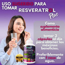 RESVERATROL 60 CAPSULAS - IMPORTADO