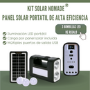Kit Solar Nómade: El Fin de la Oscuridad y Baterías Bajas.