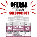 NAD+RESVERATROL 60 CAPSULAS - Redefina el Envejecimiento.